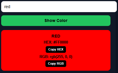 Color Calculator Online RGB & hex